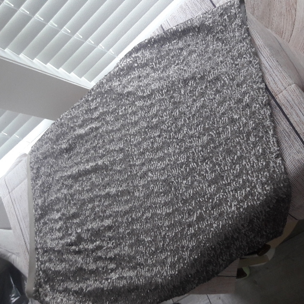 J. Jill Gray Textured Knit Pencil Skirt - EUC, but no tags